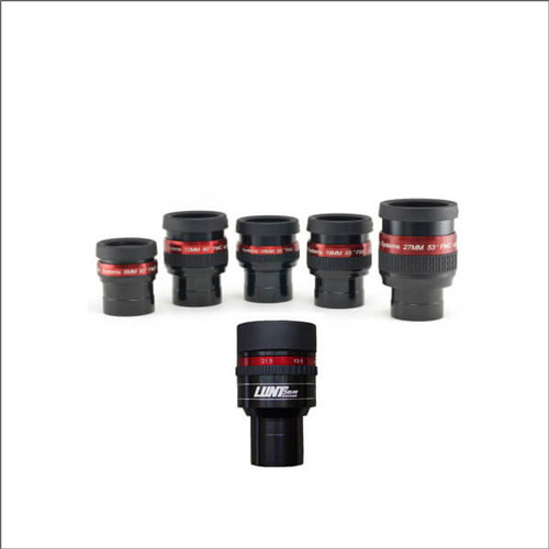 A set of Lunt solar eyepieces