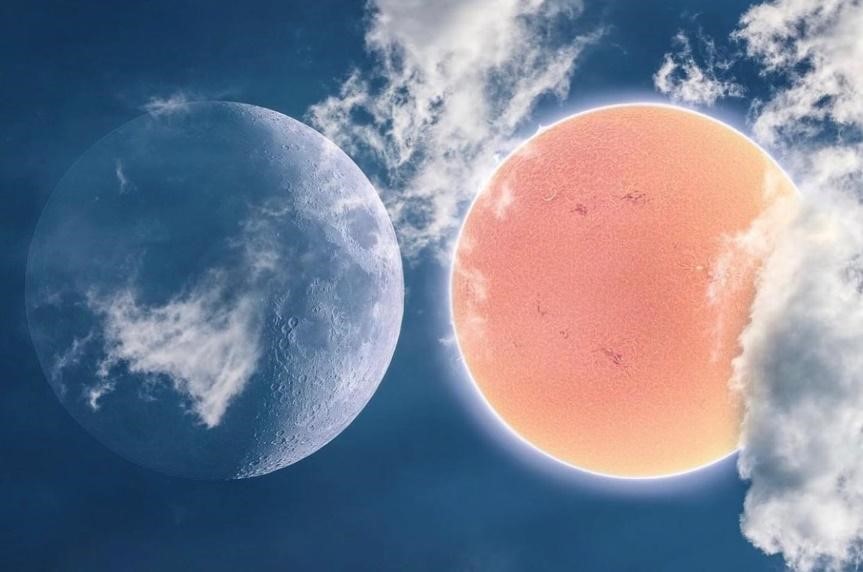Solar observing, imaging, april, moon phase, solar system astronomy events, black moon, mars saturn conjunction, lyrid meteor, planetary