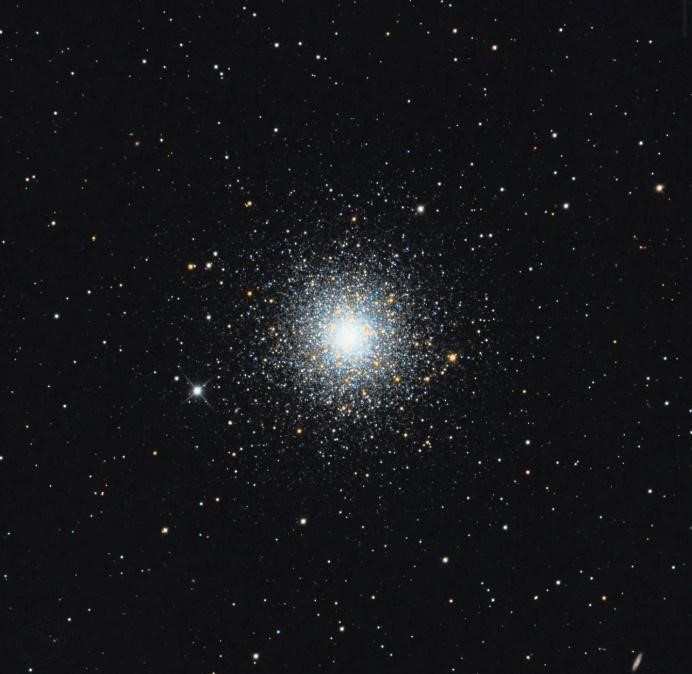 Messier 3, April 2022, astrophotography, star cluster, constellation Canes Venatici, galaxies, deep sky astronomy