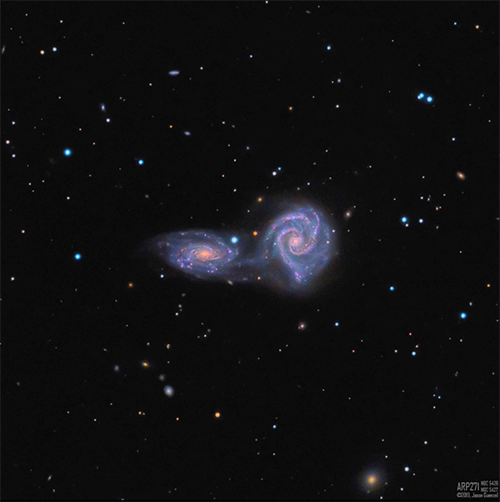 Galaxy, June, astrophotography, telescope, deep sky, imaging, in the sky