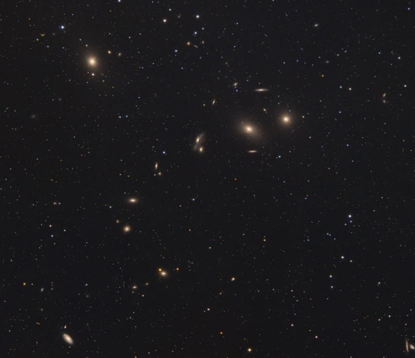 Deep sky, galaxy, imaging, astronomy, astrophotography equipment, telescope, GSO, Markarian’s Chain