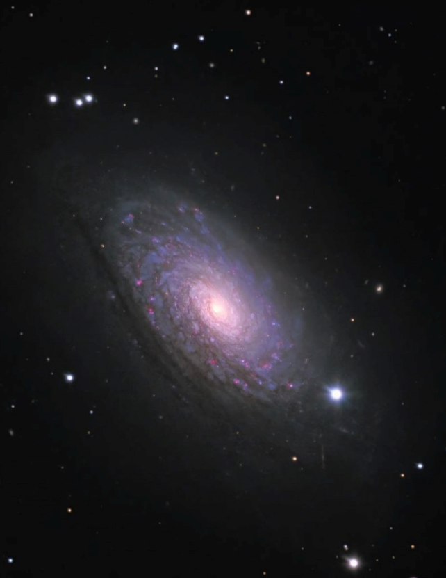 Sunflower Galaxy May 2022, Messier 63, Galaxy, aperture telescopes, long exposures, filters
