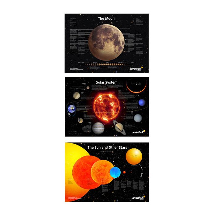 Levenhuk Space Posters Set # 16652