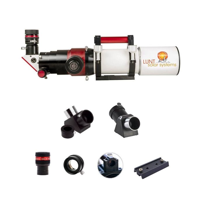 Lunt Solar 80mm f/7 Universal Day & Night Use Modular Telescope - Starter Package