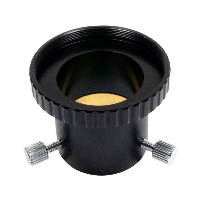 Blue Fireball Eyepiece Holder / Visual Back (1.25") with M48x0.75 Female Thread # E-14