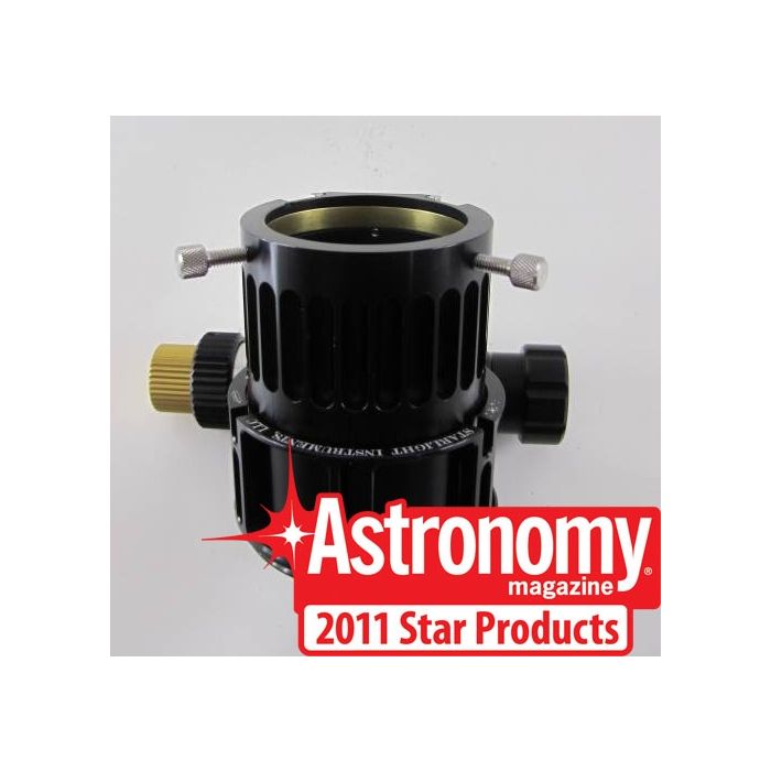 Feather Touch Focuser Rotatable 2" Diameter with 1.5" Draw Tube Travel, Brake, and Compression Ring - Light Weight # FTF2015BCR-LW