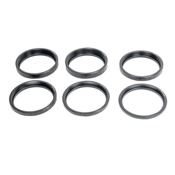 Blue Fireball M54x0.75 Thread Spacer Set (6 Spacers from 4mm to 9mm) # S-SET3
