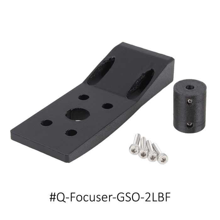Buckeye Stargazer QHY Q Focuser Mounting Bracket for GSO 2" Linear Bearing Focuser