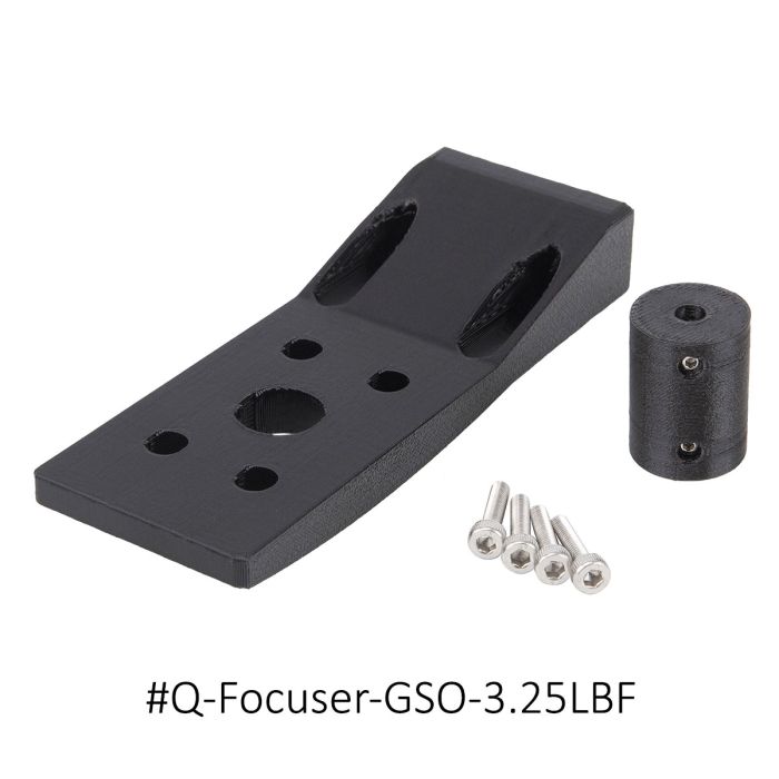 Buckeye Stargazer QHY Q Focuser Mounting Bracket for GSO 3.25" Linear Bearing Focuser