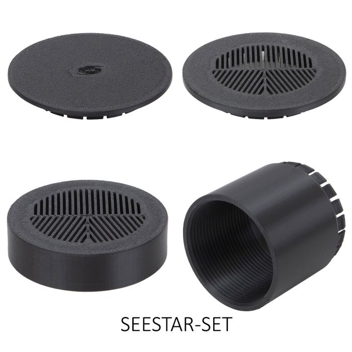Buckeye Stargazer 4 Piece Accessory Set ZWO SeeStar S50 (Dust Cap, Bahtinov Masks, Dewshield)