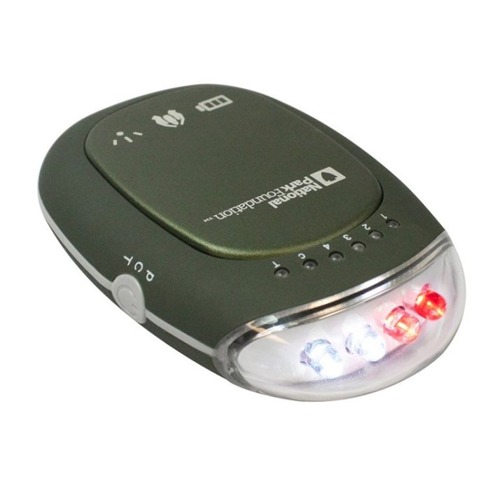 Celestron National Park Foundation Rechargeable Power Pack, Hand Warmer, & LED Flashlight # 93542