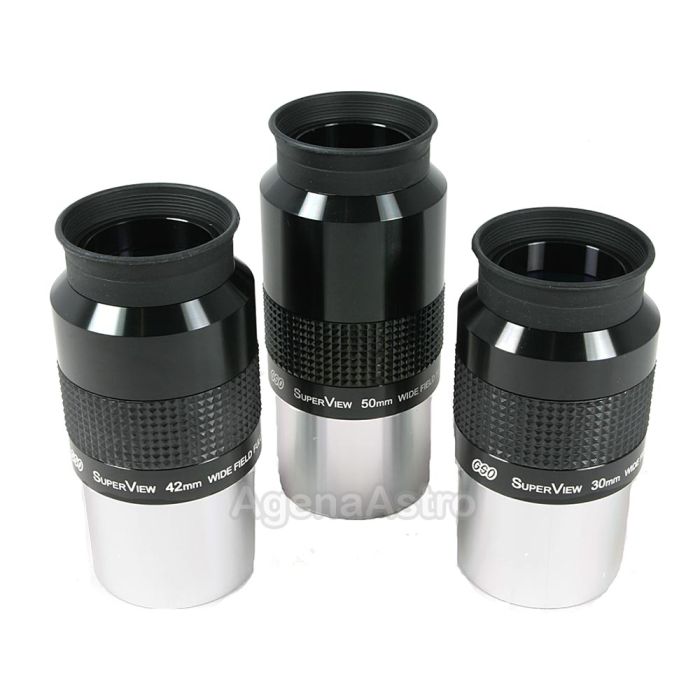 GSO 2" SuperView Eyepiece Set (30, 42 & 50mm)