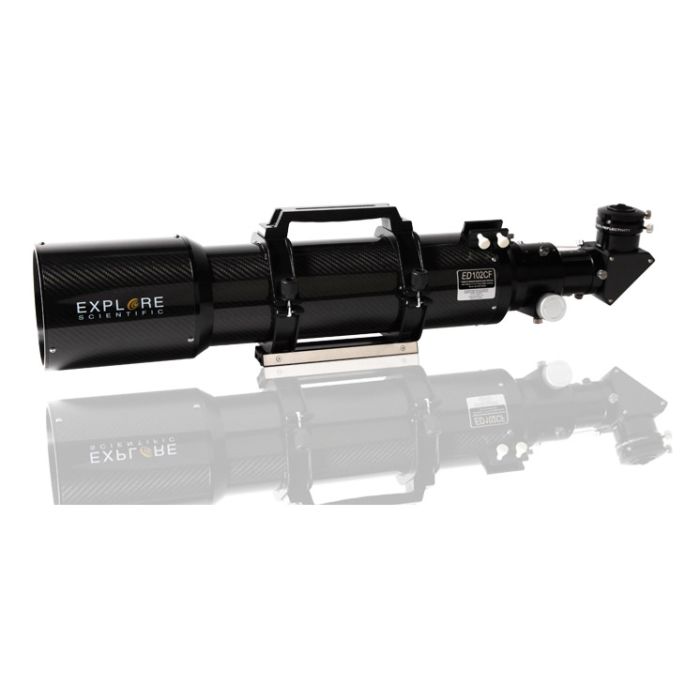 Explore Scientific 102mm f/7 Triplet ED Apochromatic Refractor Telescope - Carbon Fiber Edition