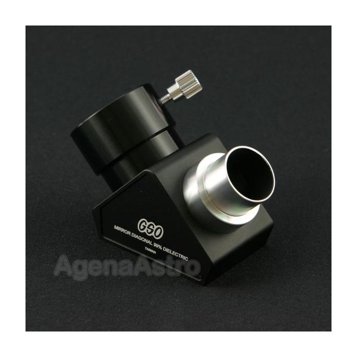 GSO 0.965"/1.25" 90-deg Hybrid 99% Dielectric Mirror Diagonal with Compression Ring