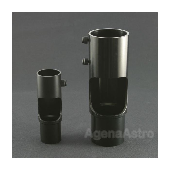 Howie Glatter Side Cut-Out Adapter Tube 2" on the right and 1.25" on the left