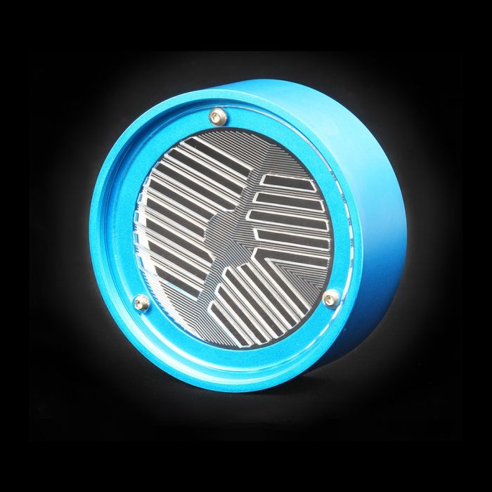 William Optics Bahtinov Focusing Mask Cap for 102 and 103 Series Telescopes - Blue # CPBM-102BU