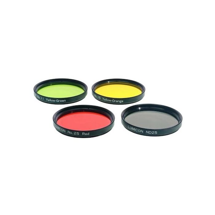 Lumicon Lunar & Planetary 4 Filter Set (Medium) - 2" # LF5070