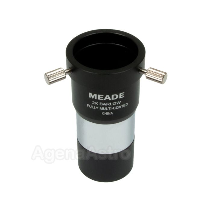 Meade Series 4000 #126 1.25" 2x Short-Focus Barlow Lens # 07273