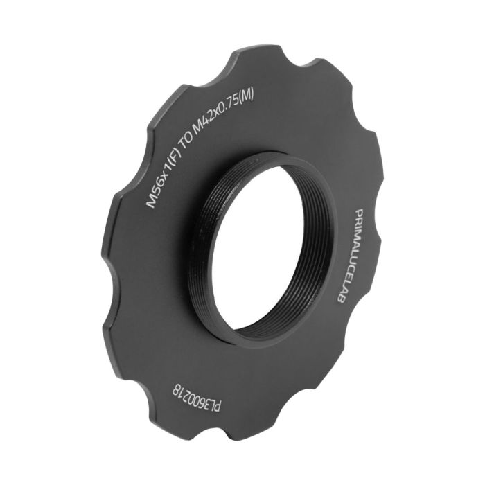 PrimaLuceLab Adapter from M56 to T2 with Stop Ring for ESATTO 2" and ARCO 2" # PL3600218