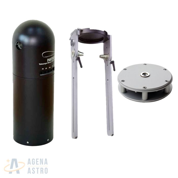 Track the Stars TTS-160 Panther Alt-Az Mount Head, Top Mount Arms and Pier Adapter # TTS160ABK