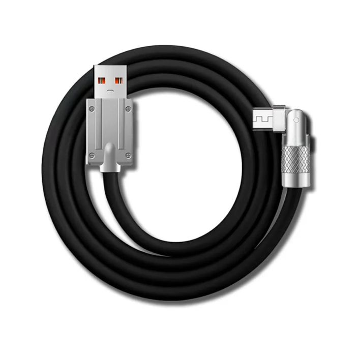 Pegasus Astro Flexible USB 2.0 Type-A Male to USB 3.0 Type-C Cable  - 0.5m / 1.6ft Long (Pack of 1), Black # USB3C-ROTFLEX-05BK