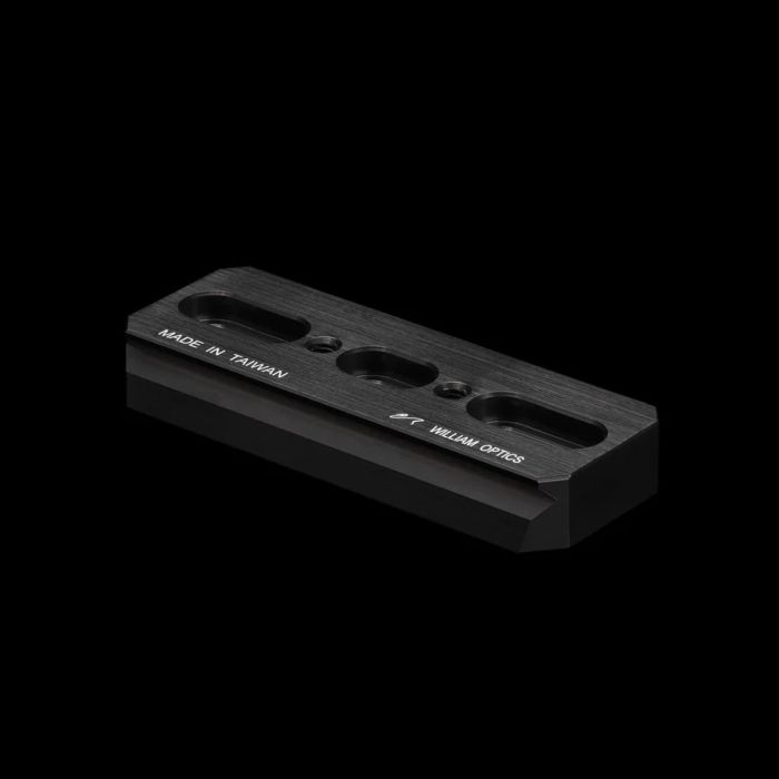 William Optics Dual-Sided Vixen/Arca Swiss 110mm (4.3") Dovetail Plate - Black # M-PRC110BL