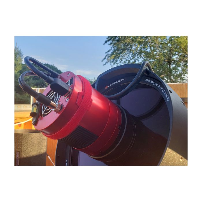Buckeye Stargazer Cable Router for Front-Mounted Cameras on Celestron Telescopes