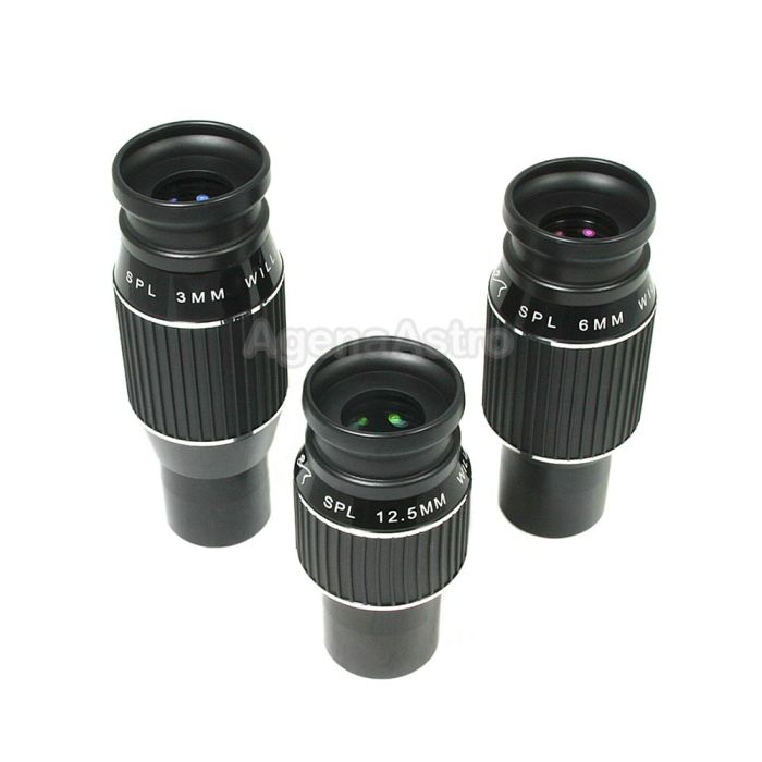 William Optics 1.25" SPL Series Eyepiece Set (3, 6 & 12.5mm)