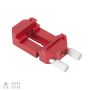 Agena V Series Vixen-Style Dovetail Saddle (Red) - 43mm (1.7") Length # VS-43