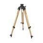 Berlebach Uni 6C Photo Tripod: Single Leg Extension, 88cm Max Height & Leveling Ball - Natural # 11030C