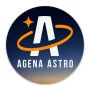 Agena Astro 3" Circular Sticker