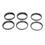 Blue Fireball M54x0.75 Thread Spacer Set (6 Spacers from 4mm to 9mm) # S-SET3