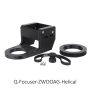 BuckeyeStargazer Q Focuser Mounting Bracket for ZWO Helical Focuser on OAG-L/OAG-L-M68