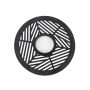 BuckeyeStargazer TriBahtinov Mask for Collimation and Focus - For GSO Ritchey-Chretien (RC) Telescopes