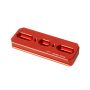 William Optics Dual-Sided Vixen/Arca Swiss 110mm (4.3") Dovetail Plate - Red # M-PRC110RD