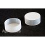 Agena End Cap: ID = 1.25" (31.7mm), Plastic, Translucent
