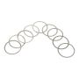 Blue Fireball 9-pc Fine-Tuning Spacer Ring Set for M54 Threads - 0.1 to 1.0 mm # S-SET9
