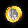 William Optics Bahtinov Focusing Mask Cap for Z61 Telescopes Only - Gold # CPBM-61GD