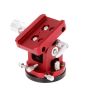 William Optics Vixen Style Mount for iOptron SkyGuider Pro & Sky-Watcher Star Adventurer - Low Latitude (7-34&#176;) Version - Red