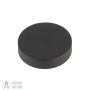 Agena End Cap: ID = 1.65" (41.8mm), Plastic, Black