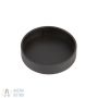 Agena End Cap: ID = 1.69" (43mm), Plastic, Black