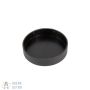Agena End Cap: ID = 1.83" (46.5mm), Rubber, Black