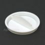 William Optics SCT Dust Plug with Center Pull Tab: OD = 2" (50.8mm), Plastic, White