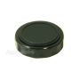 Agena End Cap: ID = 1" (25.5mm), Plastic, Black