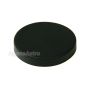 Agena End Cap: ID = 2.22" (56.4mm), Plastic, Black