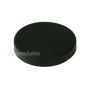 Agena End Cap: ID = 1.3" (33mm), Plastic, Black