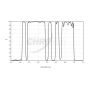 Chroma LoGlow Broadband Light Pollution Reduction Filter - 31mm Round Unmounted # CT-27030-31D