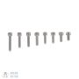 Socket Head Cap Screws, Stainless Steel, Metric M4x0.7 Thread (Pack of 4) 