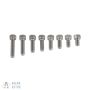 Socket Head Cap Screws, Stainless Steel, Metric M6x1 Thread (Pack of 4)
