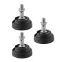 Pegasus Astro Rubber Footpads for NYX Tripods (Set of 3) # PEG-FOOTPAD-TRPD